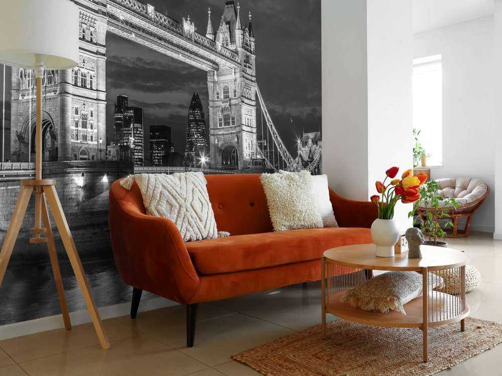 Tower bridge London at night