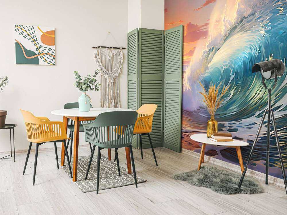 A Wave over the Sunset #2