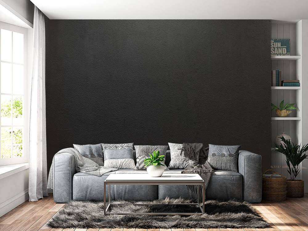 Space gray beton