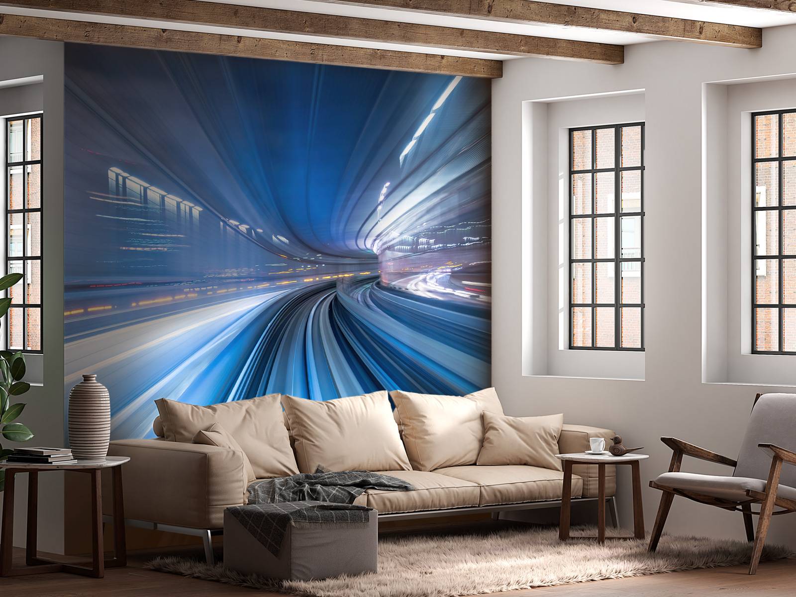 3D effect of speed