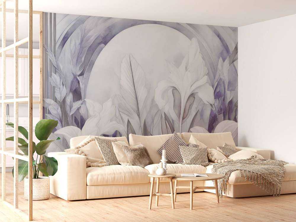 Irises at Sunrise Purple