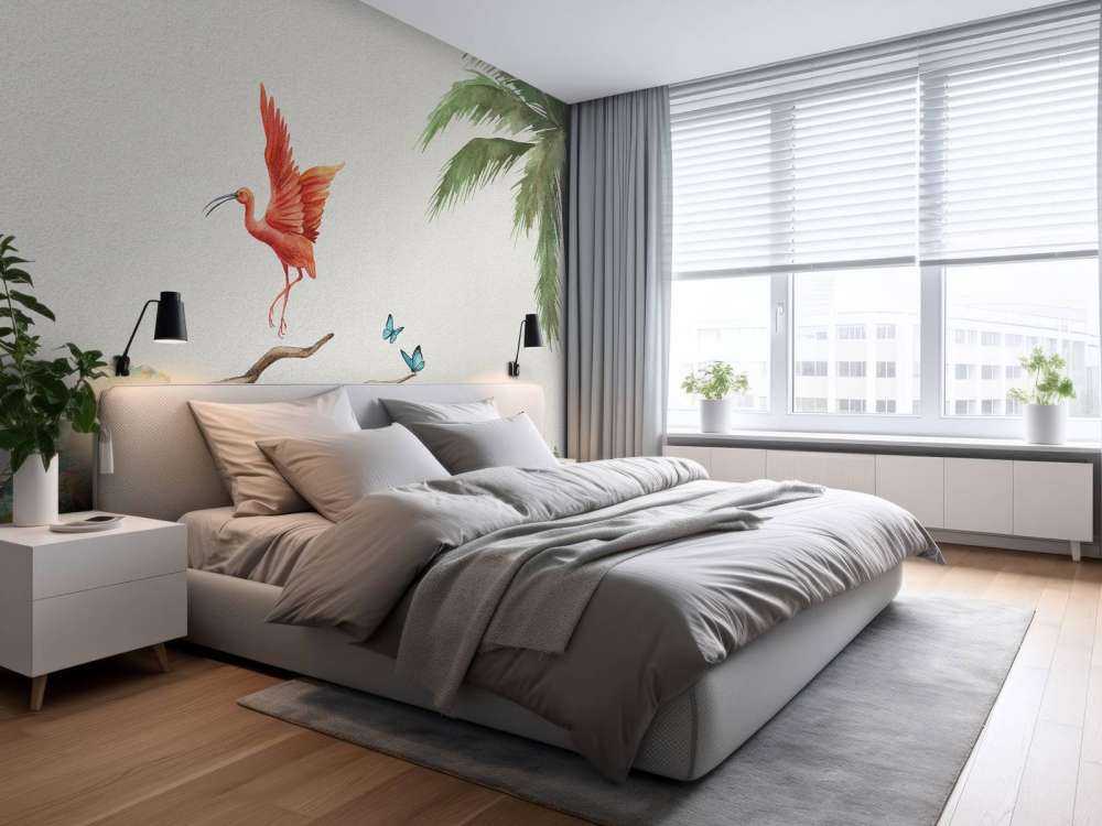 Branch with jungle animals