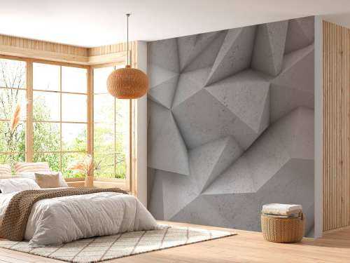 3D angular concrete
