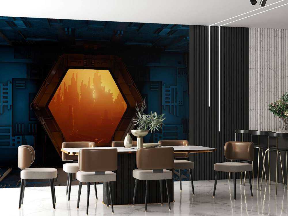 Futuristic view