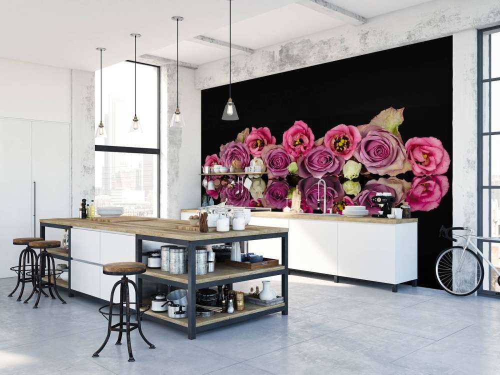 Kleurrijk rozen boeket