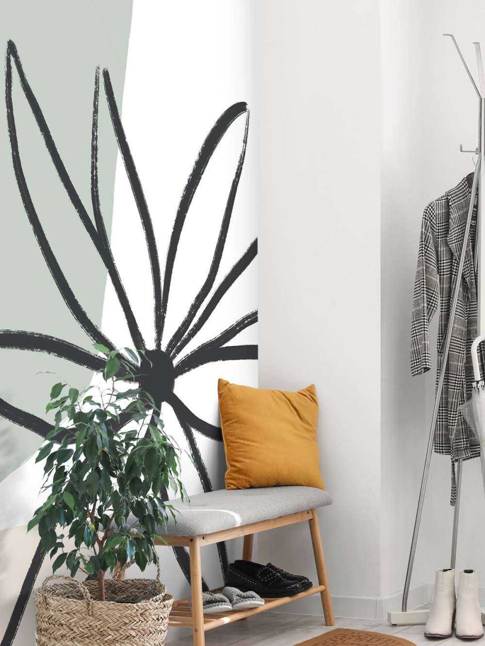 Flower Mint and Cream