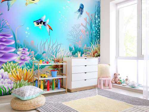 Fishes in the sea