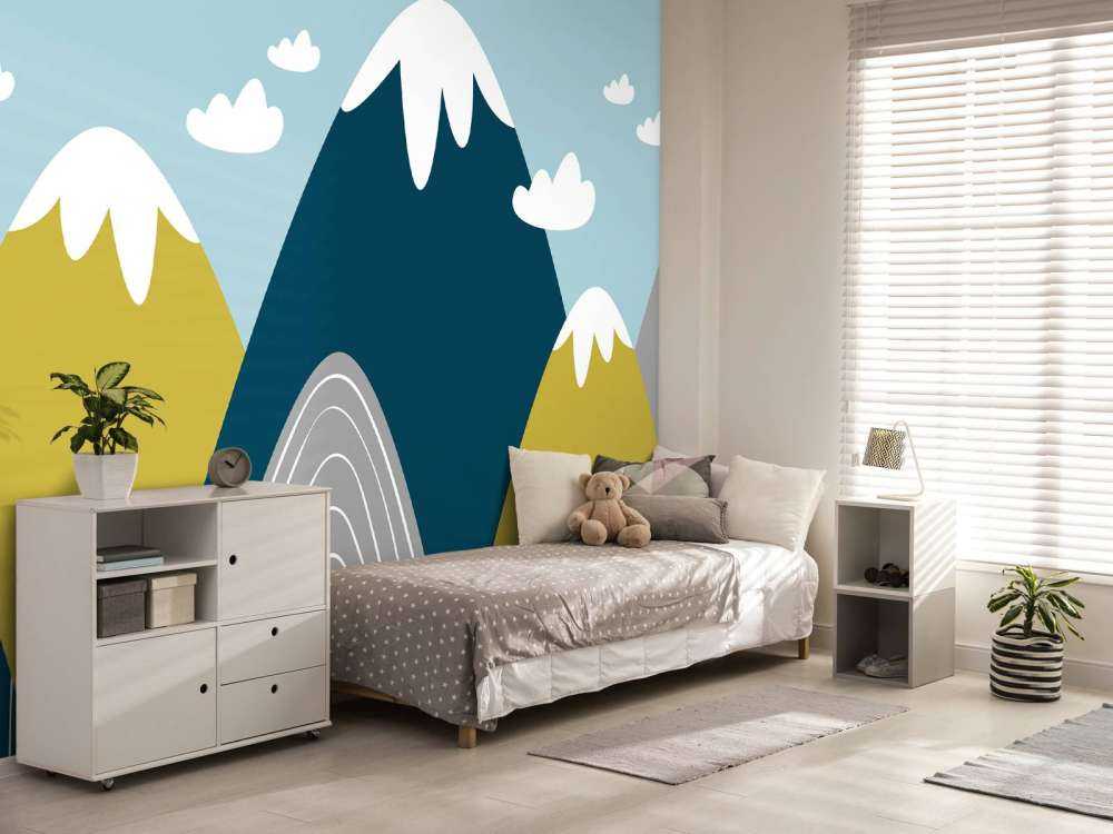 Coloured mountains