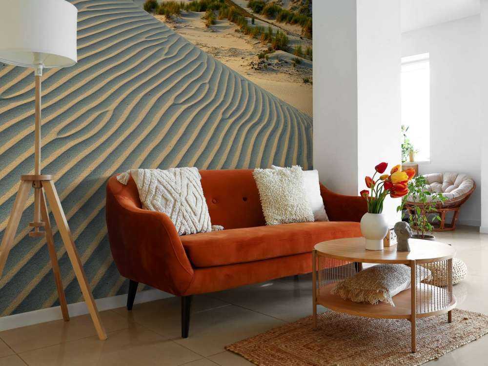 Duinen bij zonsondergang