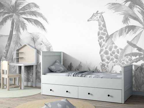 Cheerful jungle animals