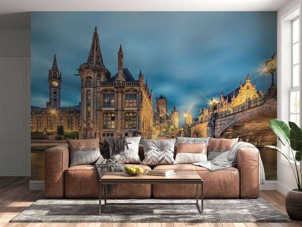 Gent in de schemering