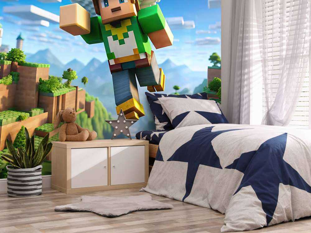 Flying hero of the pixel valley
