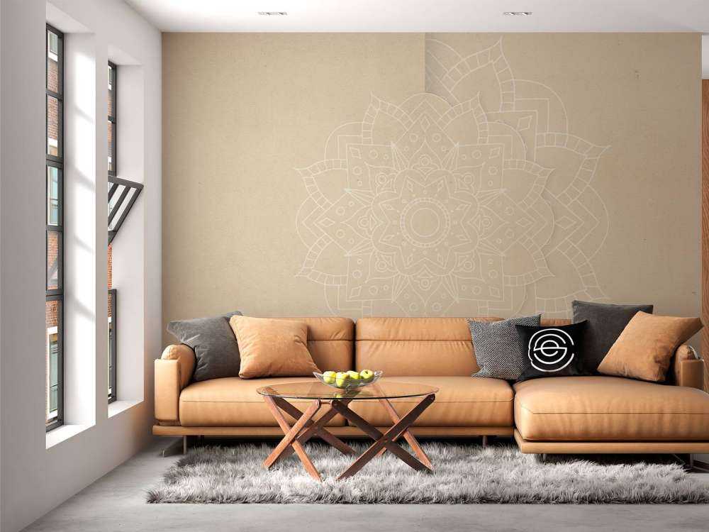 Beige Mandala Atmosphere