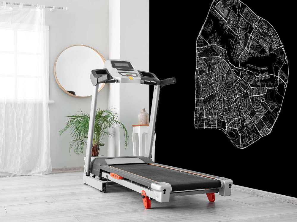 Map of Amsterdam, black