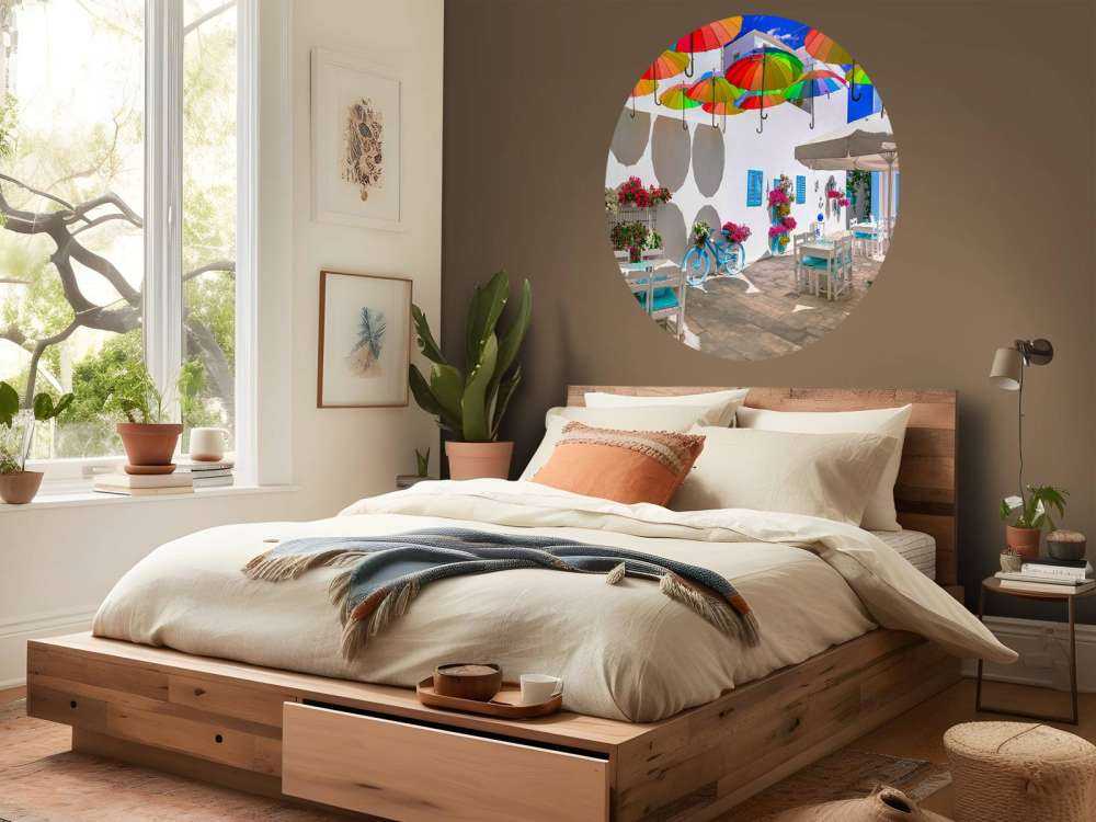 Vintage bike at a restaurant