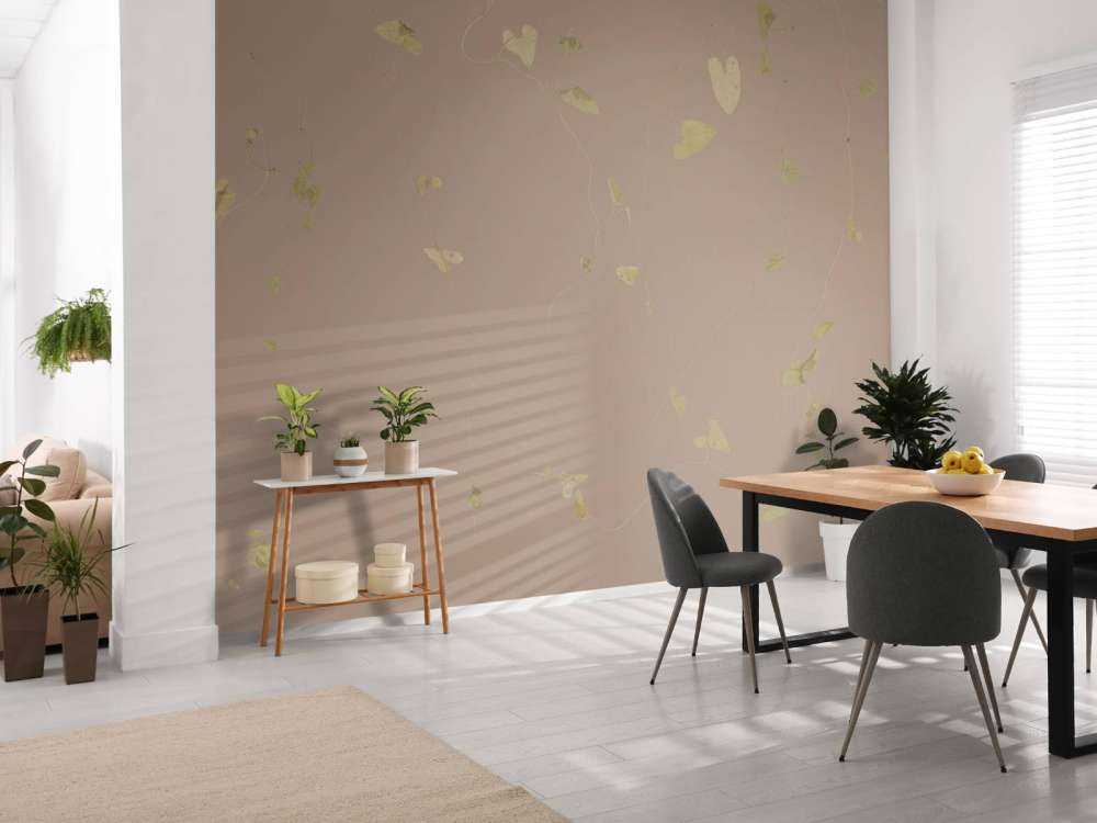 Hawthorn branches taupe