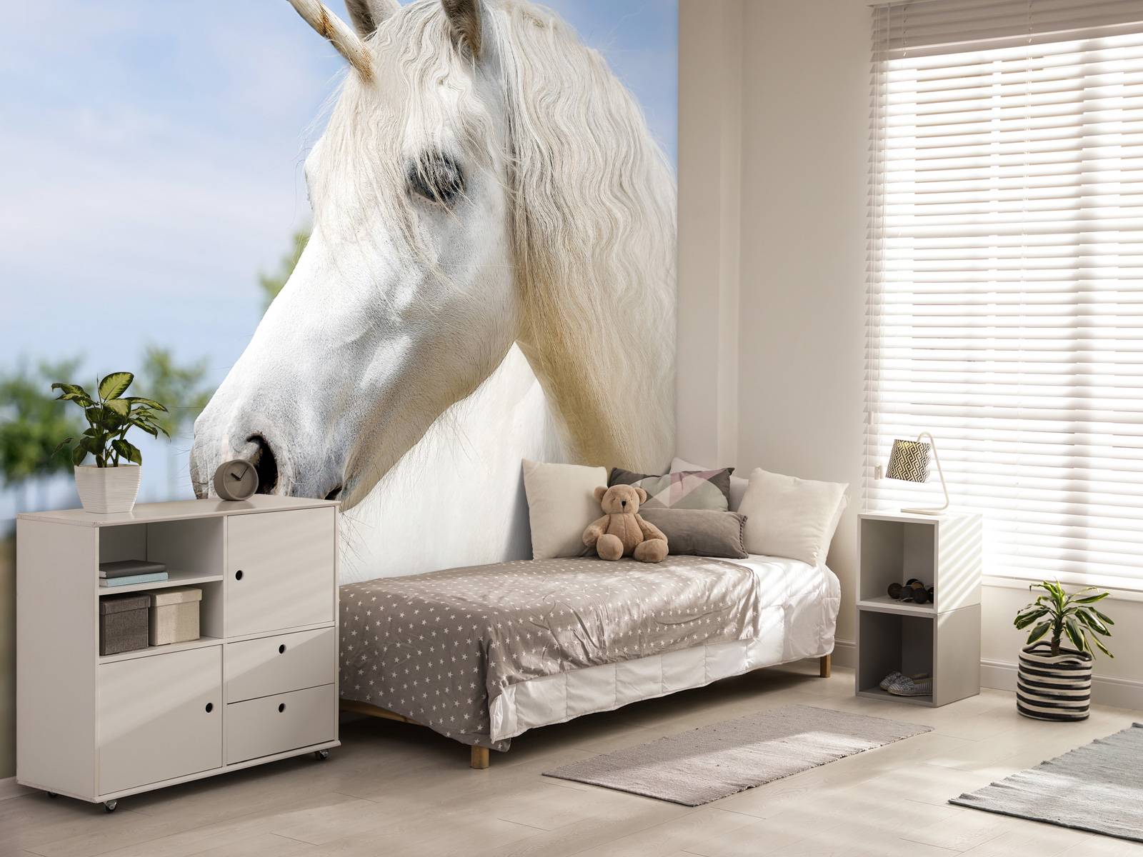 White unicorn