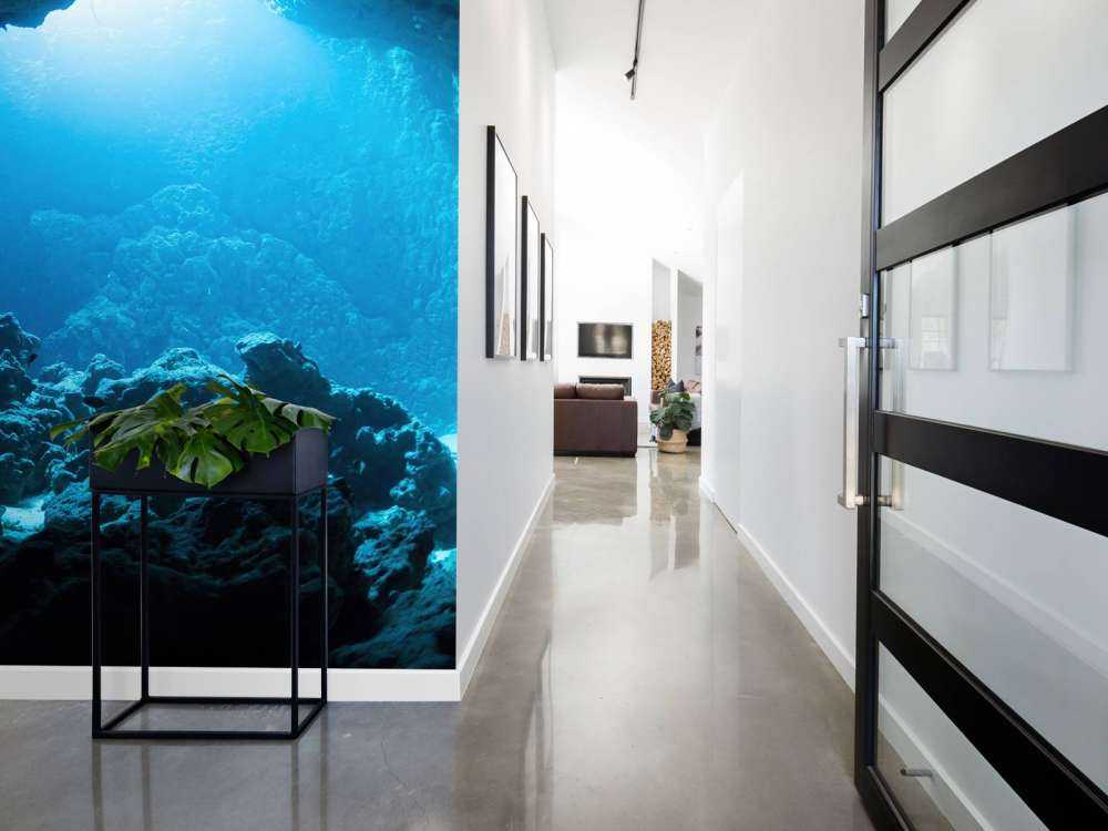Cave under water