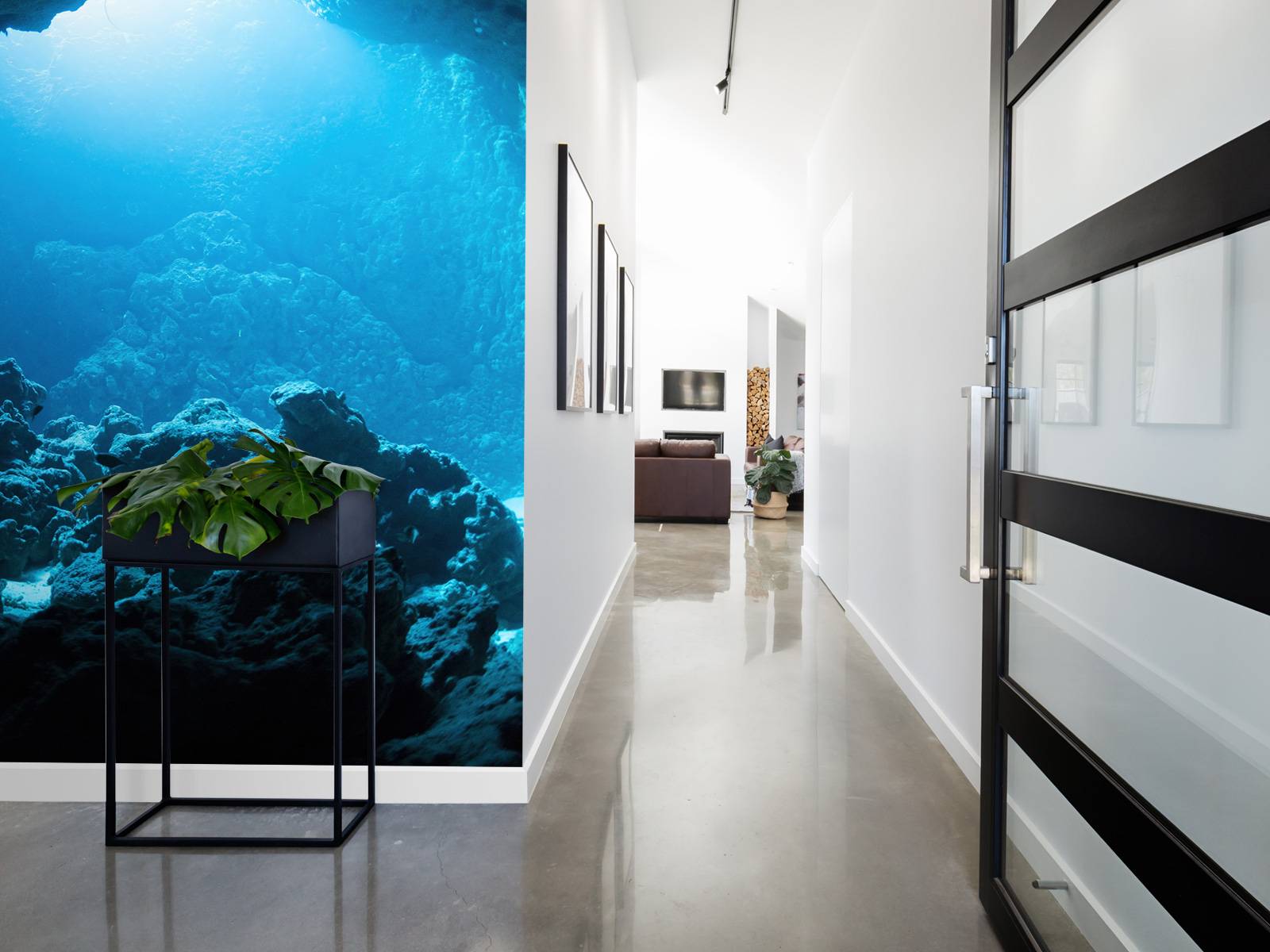 Cave under water