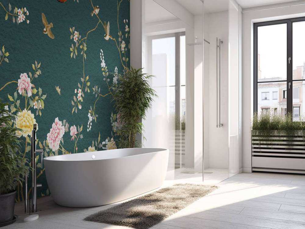 Large and small flowers