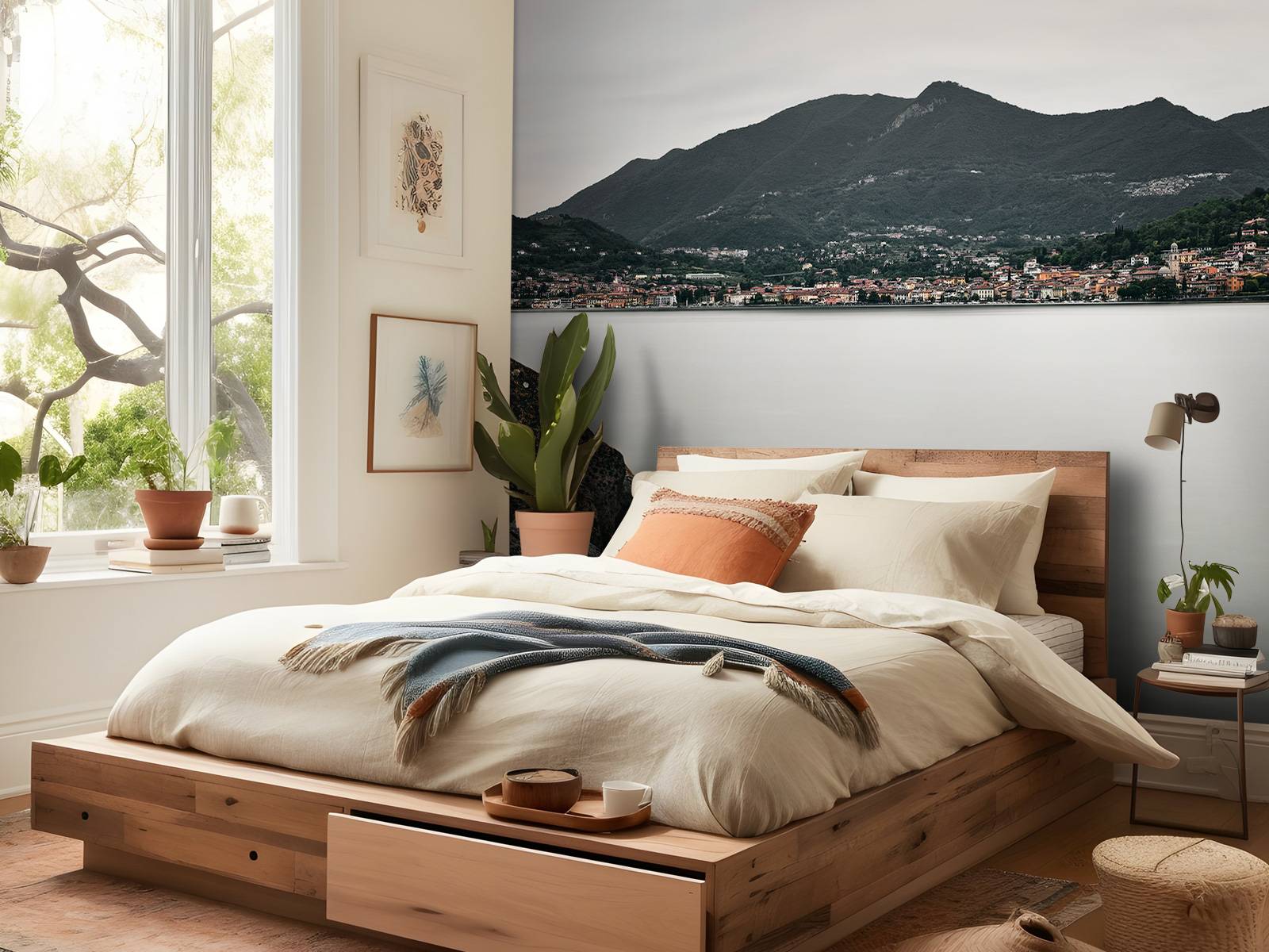 Village on Lake Garda