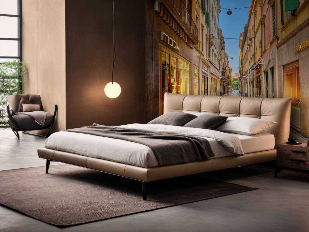 Shopping street early morning