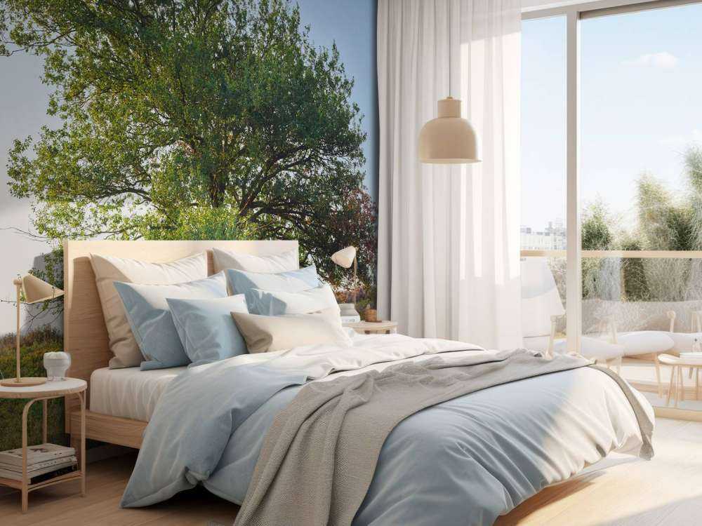 Lonely tree on the heath