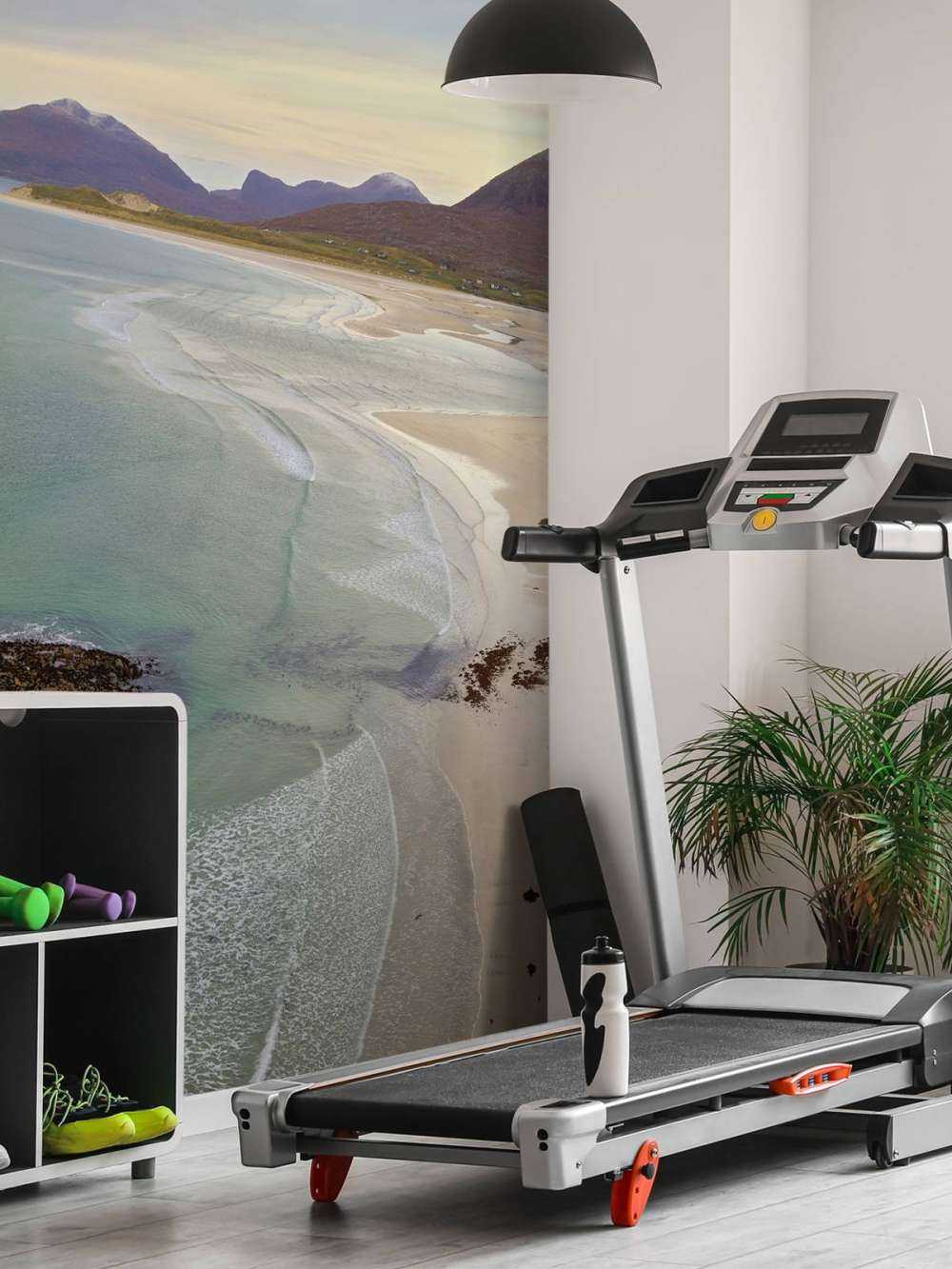 Sea and mountains along the coast