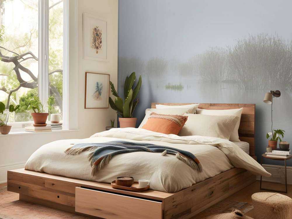 Fog in nature reserve