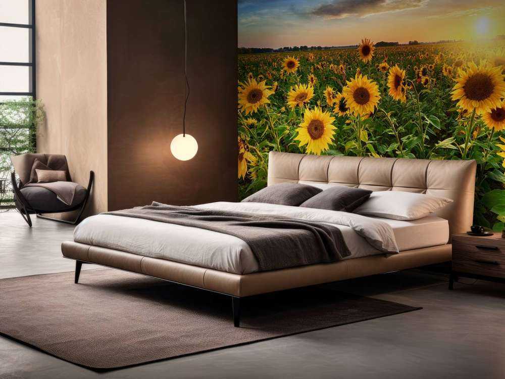 Beautiful field of sunflowers