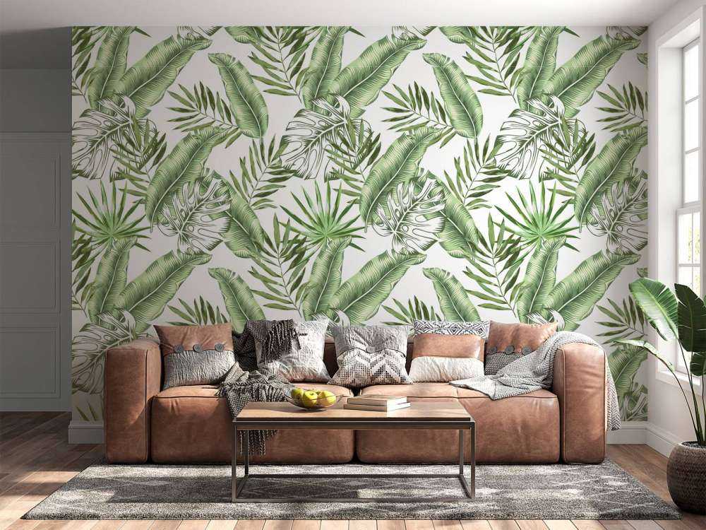 Tropical leaves