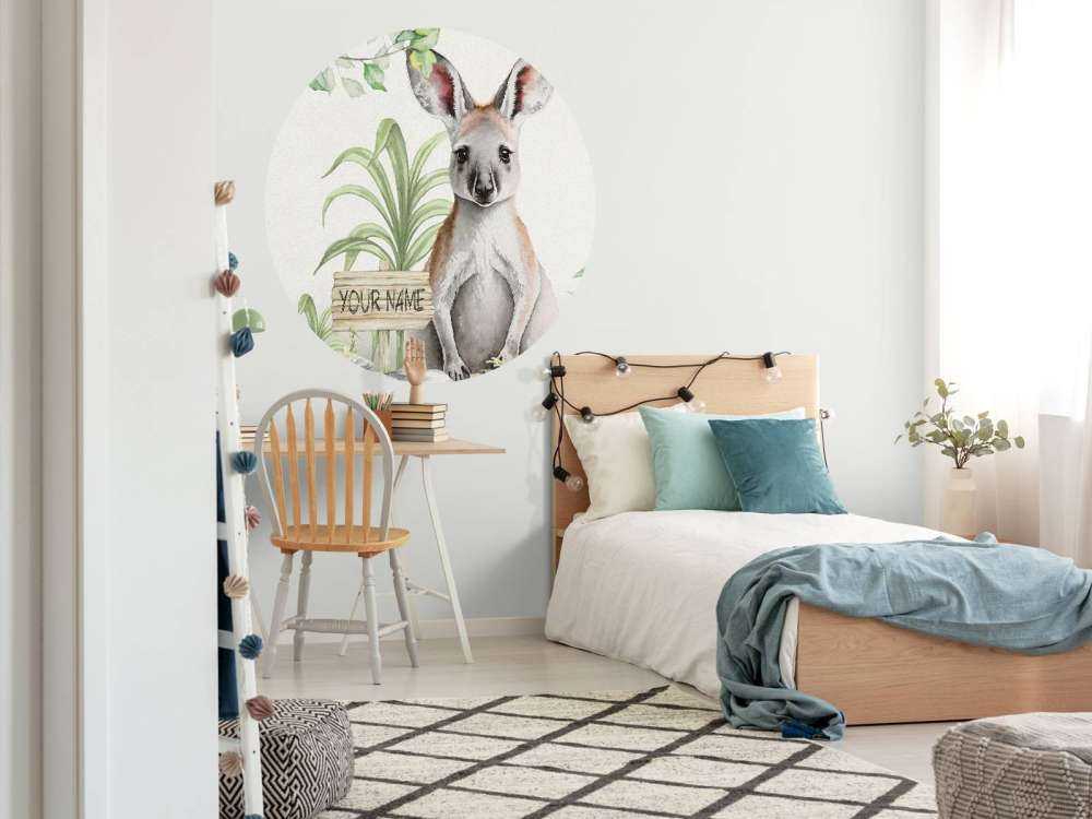 Baby jungle kangaroo