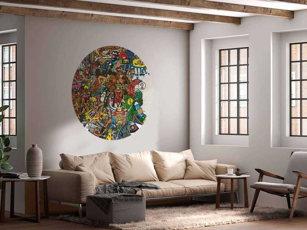 Chaotic graffiti