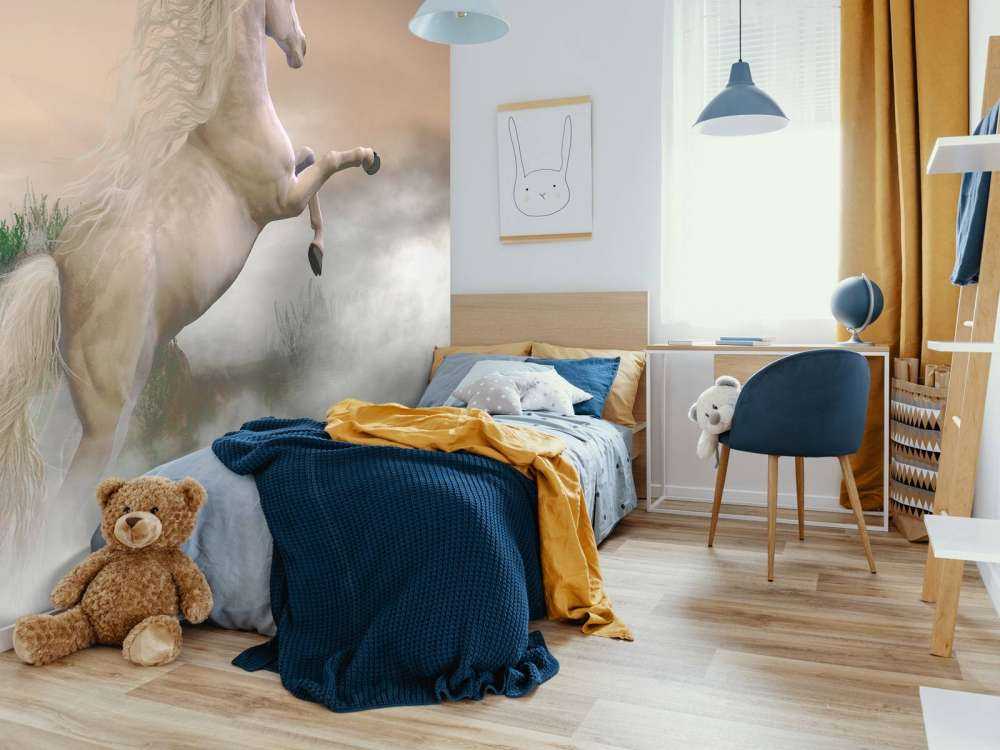 Rearing unicorn
