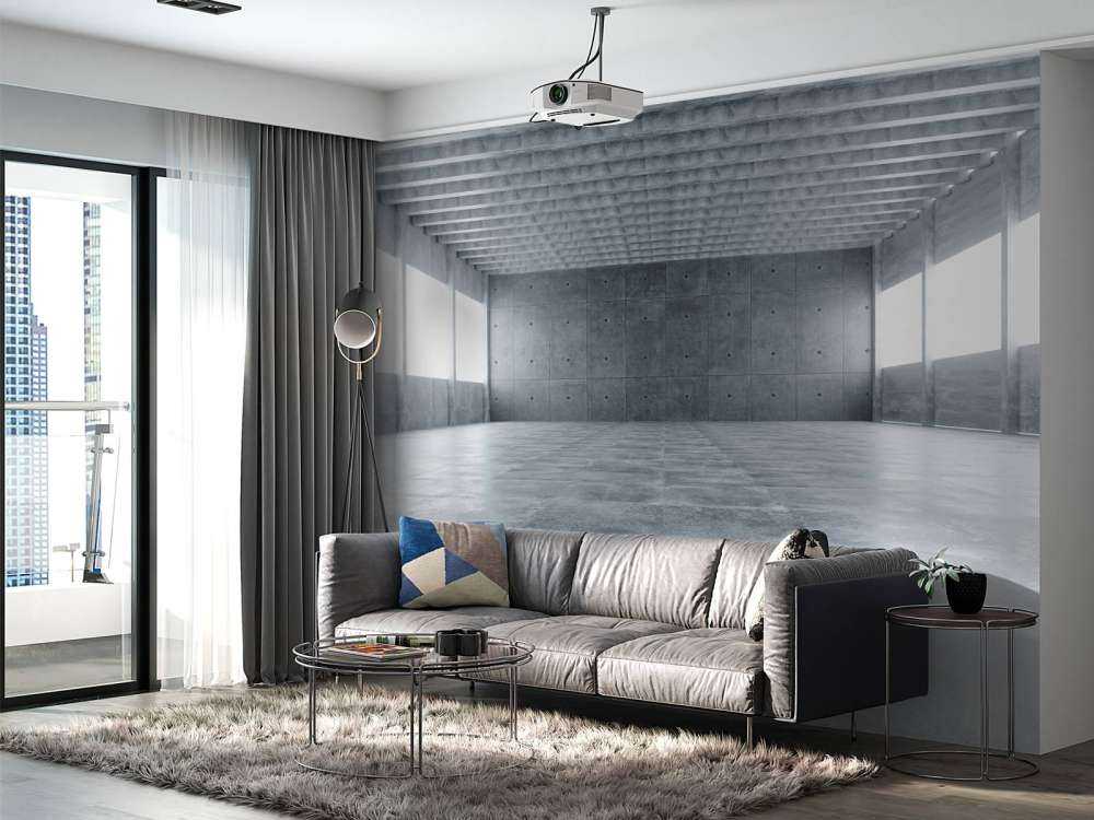 Concrete warehouse
