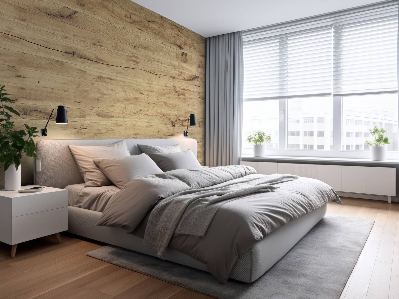 Light-coloured wood