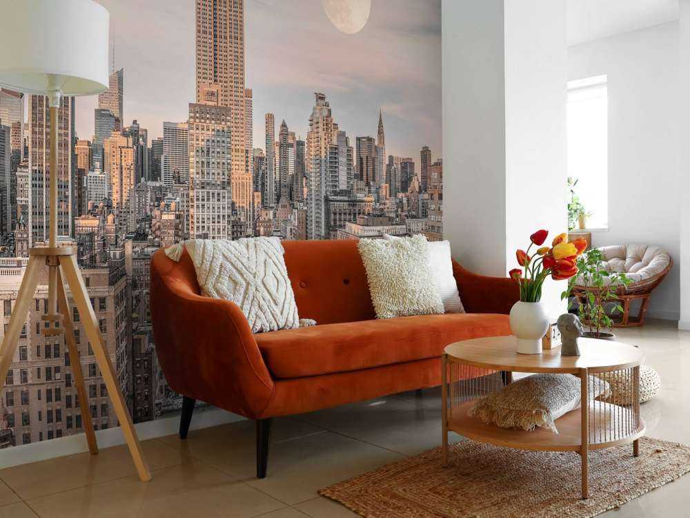 Empire State Building with skyline