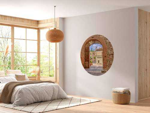 Passage with double arch