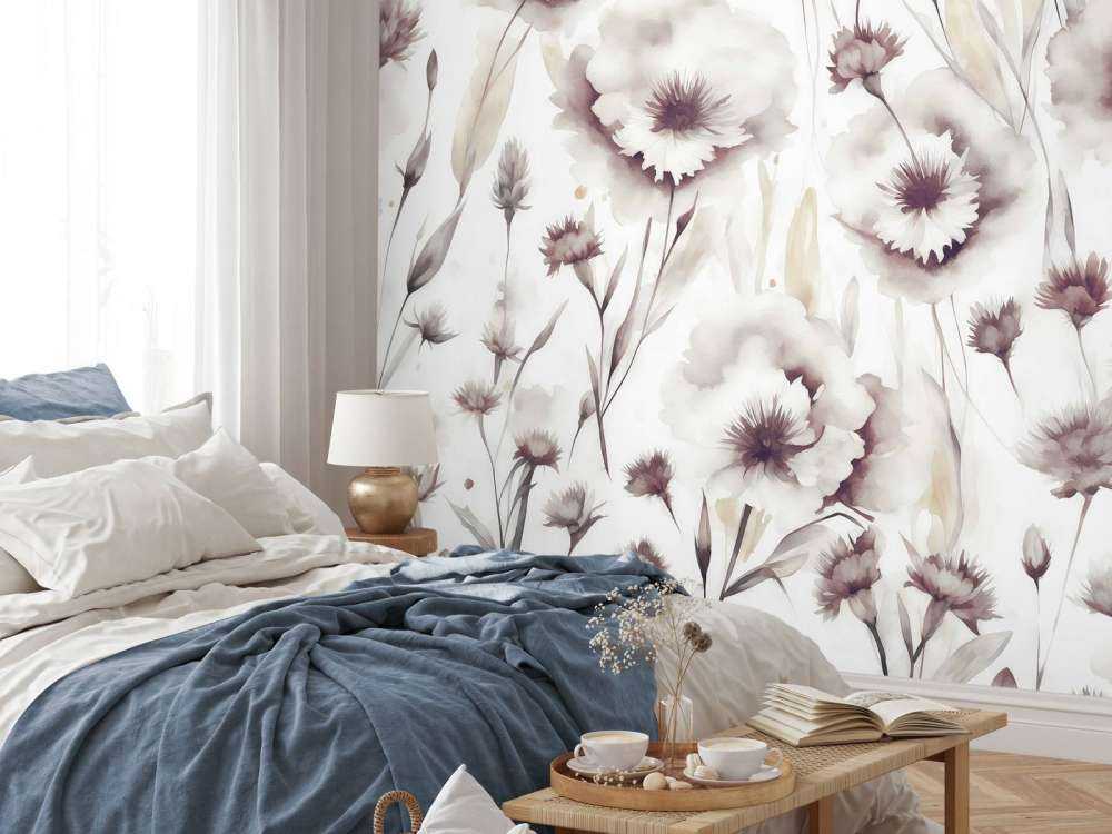 Cornflowers Bordeaux