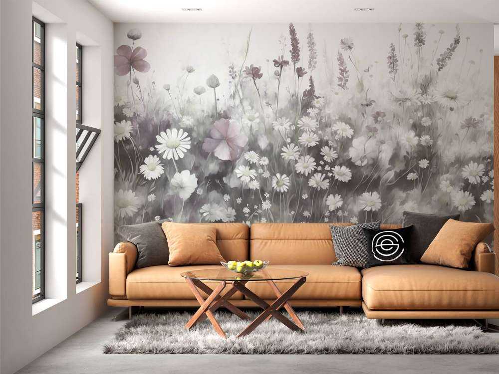 Lush Greenery of Summer Charcoal