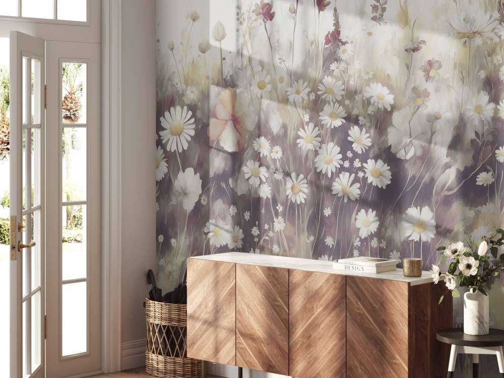 Lush Greenery of Summer Golden Brown