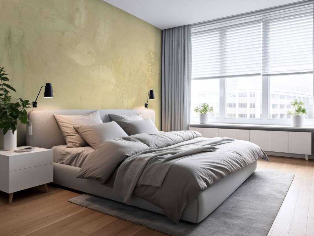 Plantain and wild geranium - dreamy green