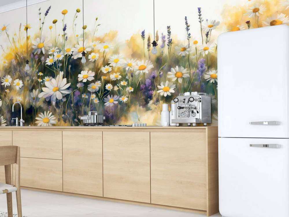 Quiet Daisies Meadow Yellow