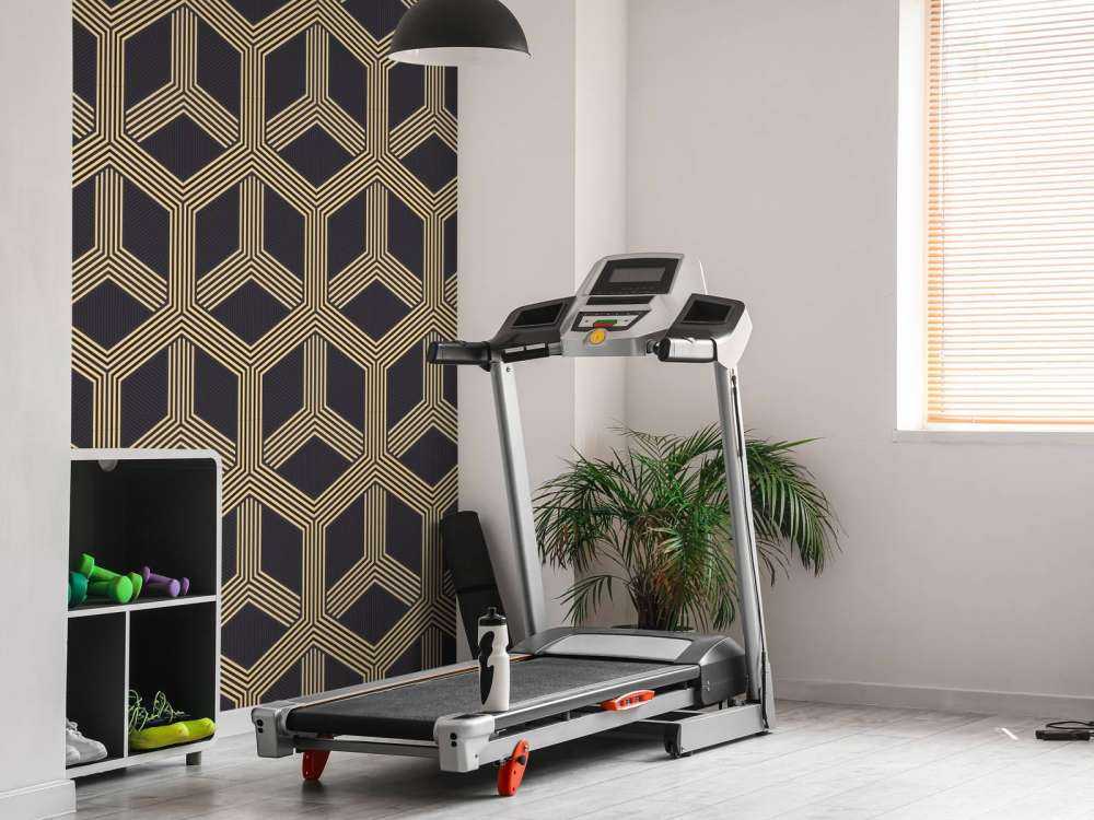 Illusion pattern art deco