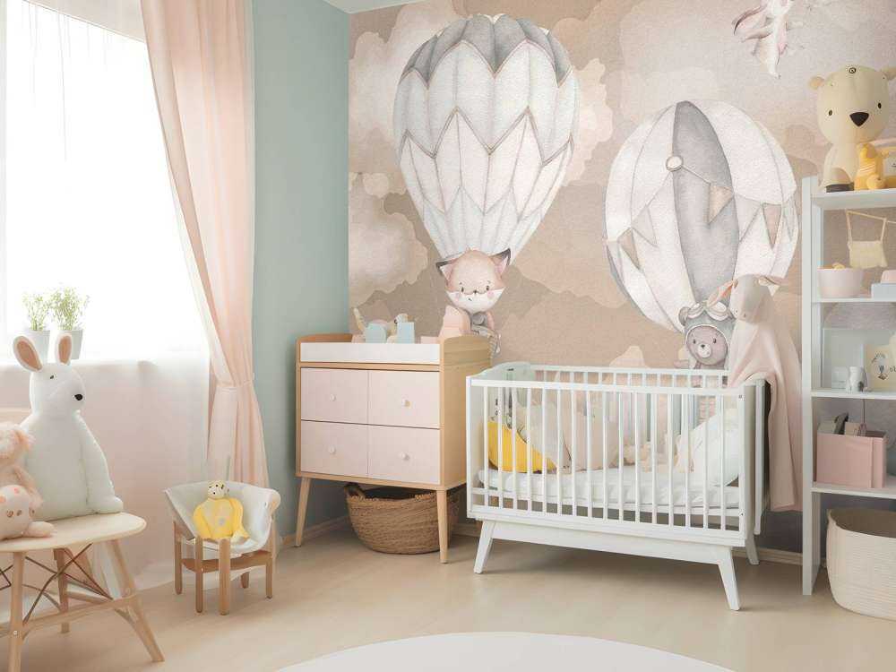 Flying animals taupe