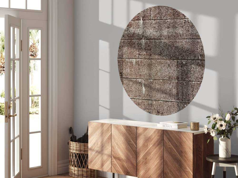 Oude betonnen damwand