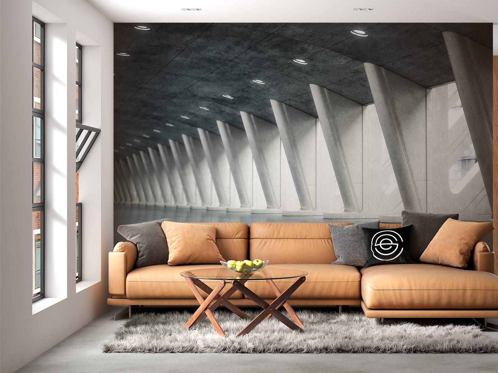 Modern hall