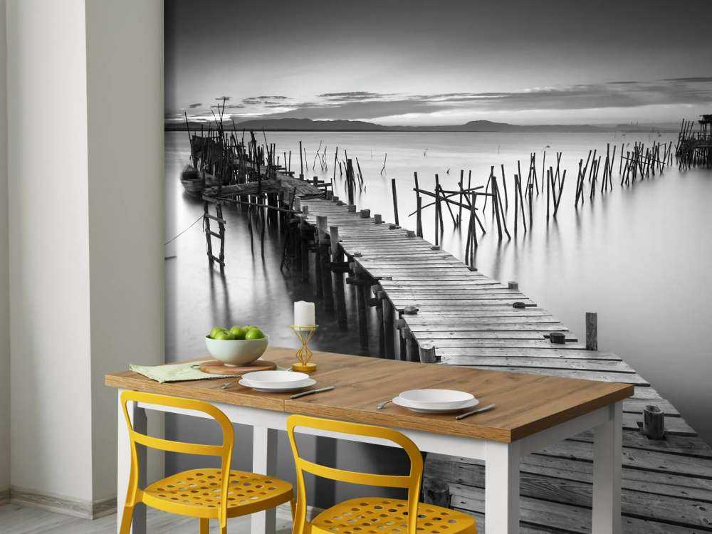 Deserted pier