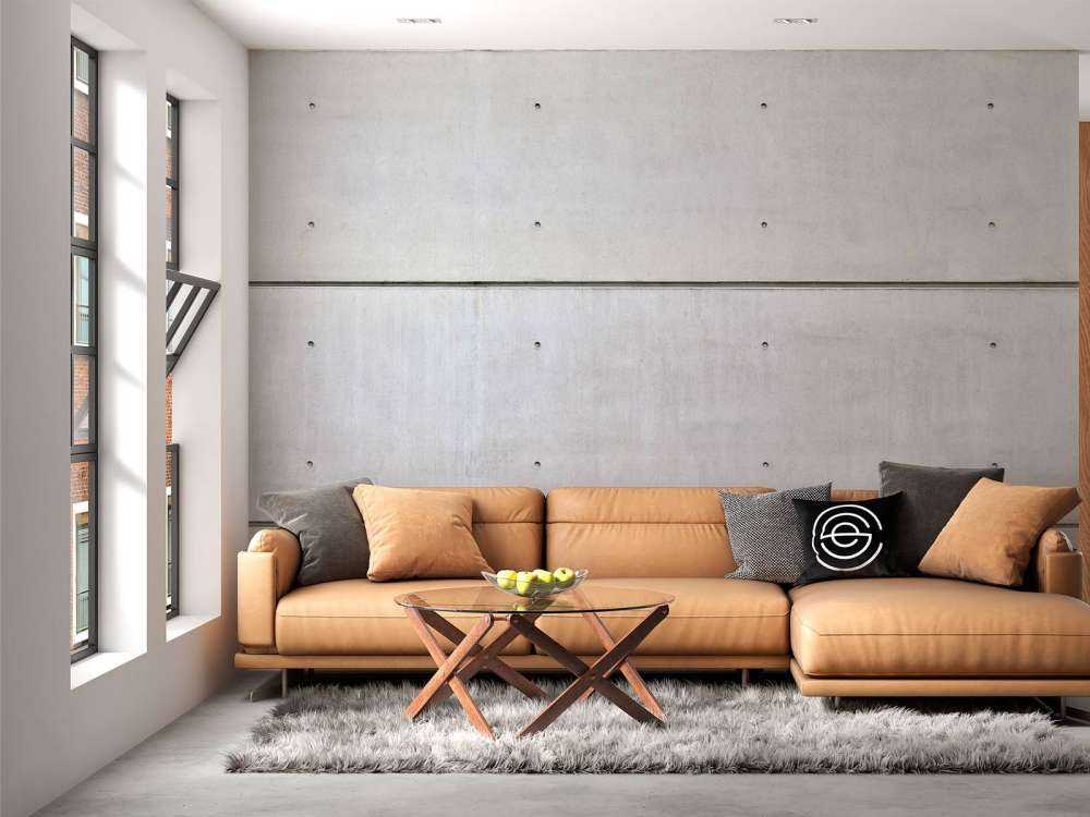 Horizontal concrete 