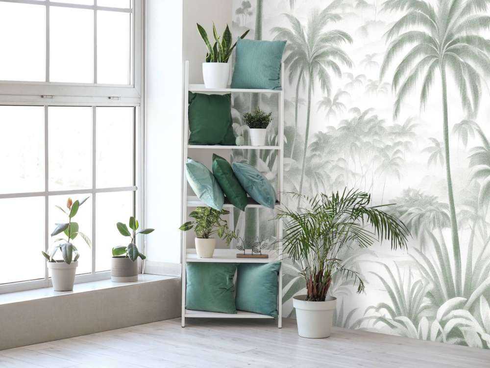 Tropical Mountain Oasis, green